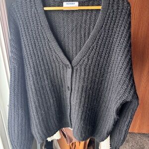 Old Navy Women's Charcoal Cardigan